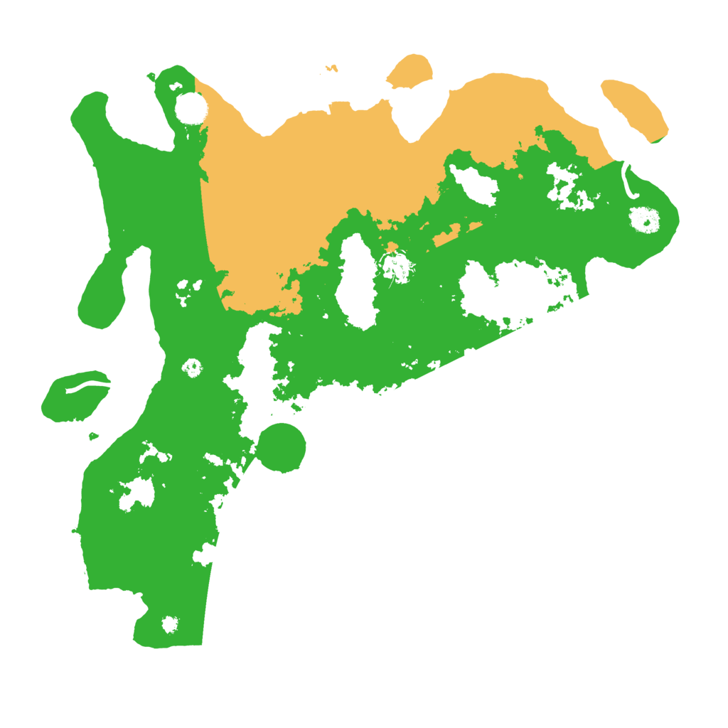 Biome Rust Map: Procedural Map, Size: 4000, Seed: 68847304
