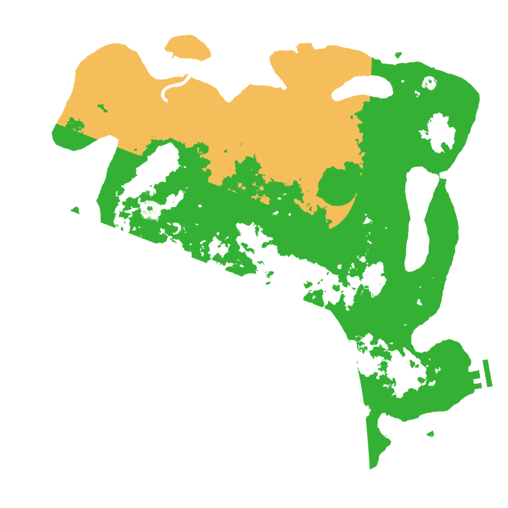 Biome Rust Map: Procedural Map, Size: 3750, Seed: 68881841