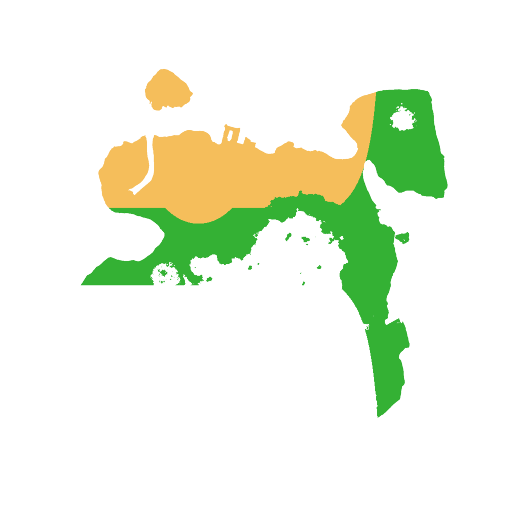 Biome Rust Map: Procedural Map, Size: 2000, Seed: 579155570