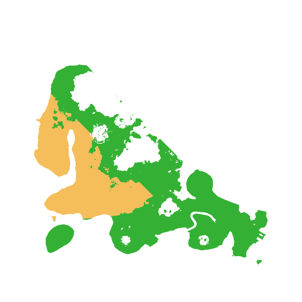 Biome Rust Map: Procedural Map, Size: 3000, Seed: 894766457