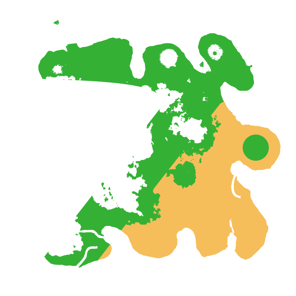 Biome Rust Map: Procedural Map, Size: 3000, Seed: 6987425