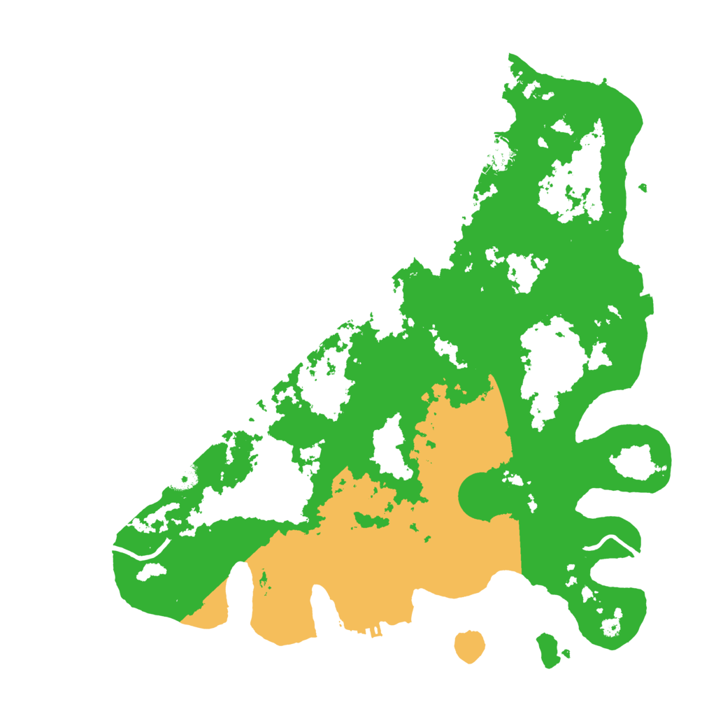 Biome Rust Map: Procedural Map, Size: 4000, Seed: 651981118