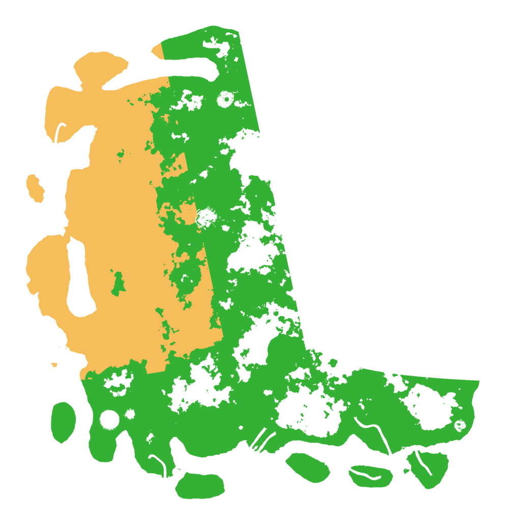 Biome Rust Map: Procedural Map, Size: 4700, Seed: 454841337