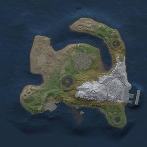 Thumbnail Rust Map: Procedural Map, Size: 2000, Seed: 1582263781, 4 Monuments