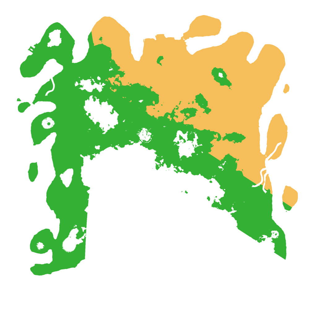 Biome Rust Map: Procedural Map, Size: 4100, Seed: 77043556