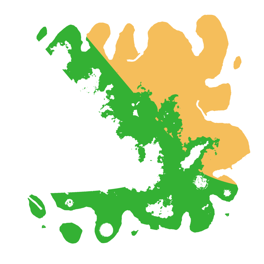 Biome Rust Map: Procedural Map, Size: 3450, Seed: 16794282