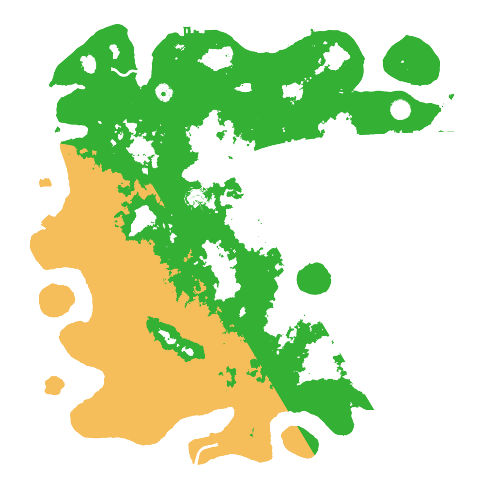 Biome Rust Map: Procedural Map, Size: 4300, Seed: 14919288