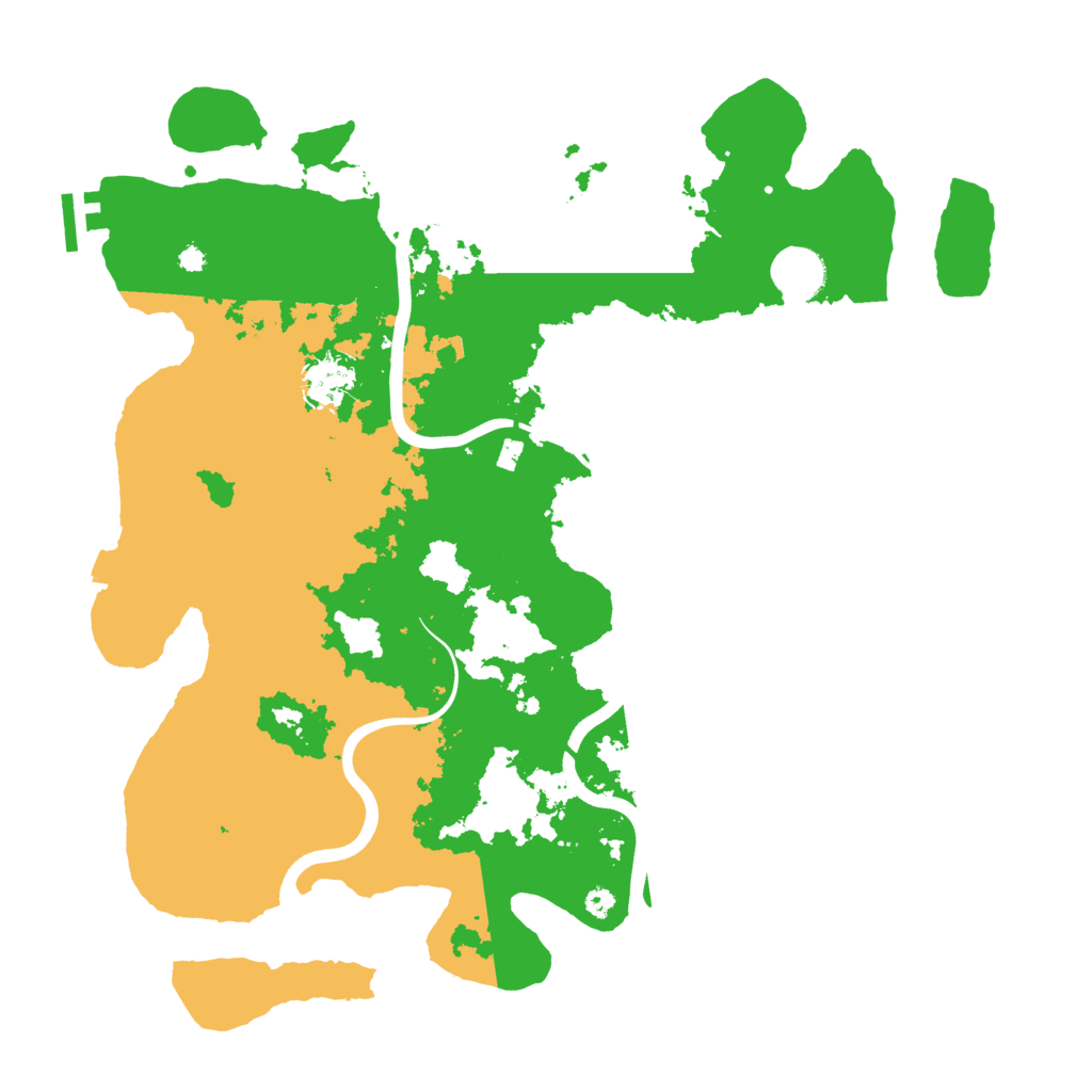 Biome Rust Map: Procedural Map, Size: 3800, Seed: 4042824