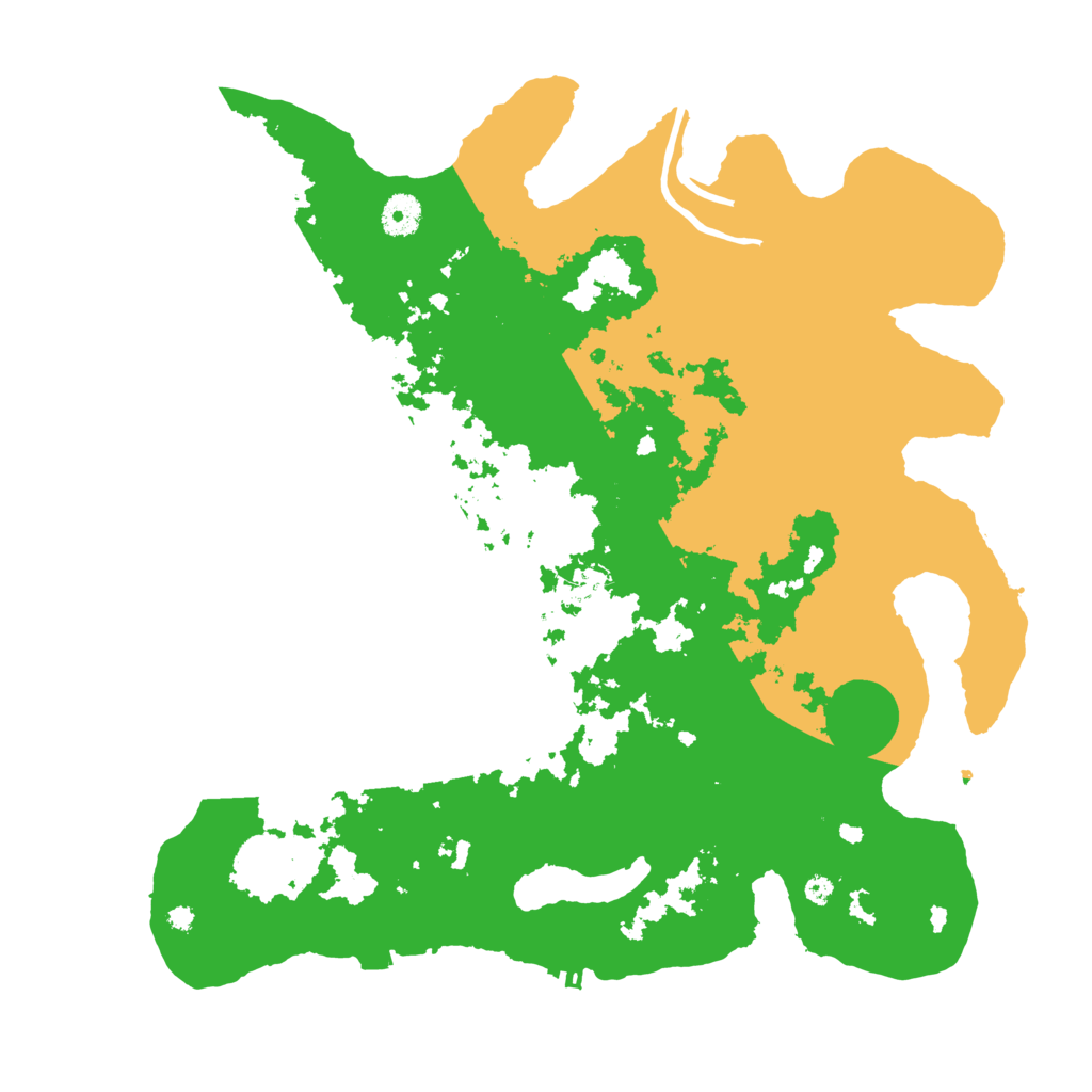 Biome Rust Map: Procedural Map, Size: 4000, Seed: 37777