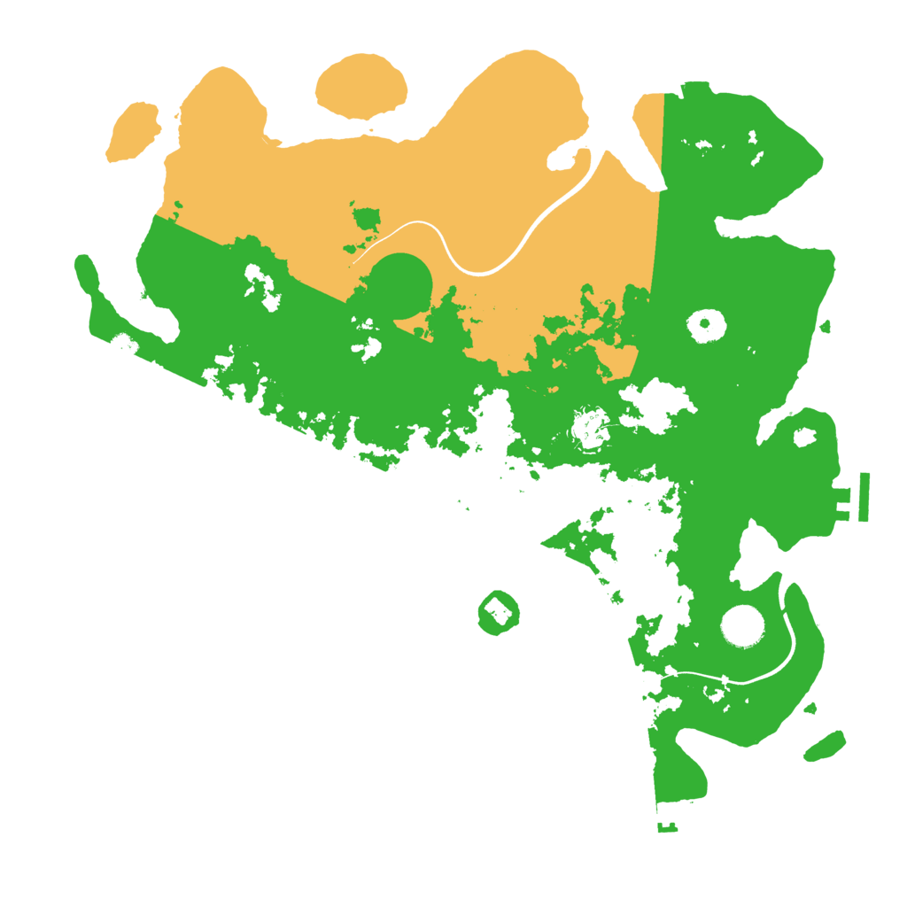 Biome Rust Map: Procedural Map, Size: 3750, Seed: 76148845