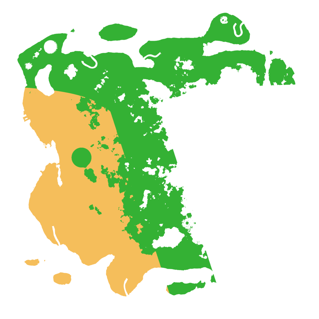 Biome Rust Map: Procedural Map, Size: 4250, Seed: 43859221