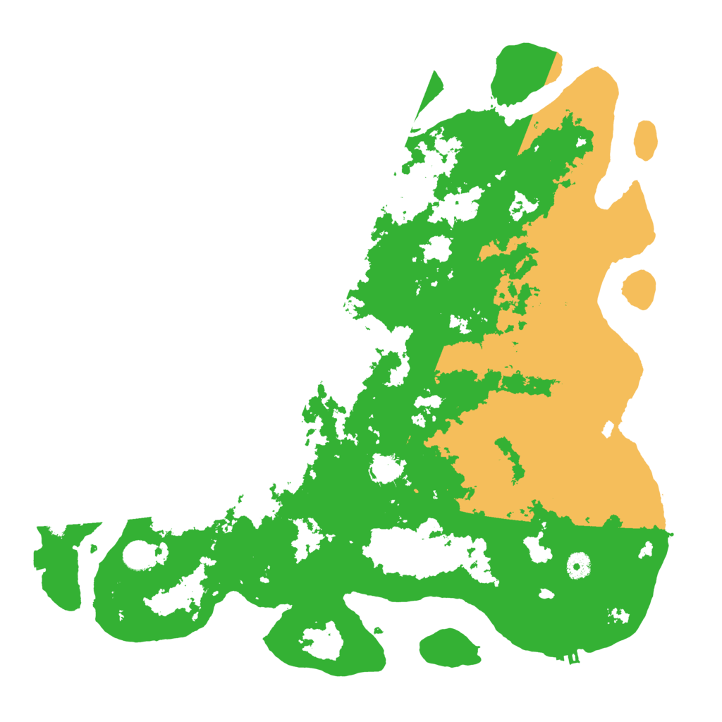 Biome Rust Map: Procedural Map, Size: 4250, Seed: 33856