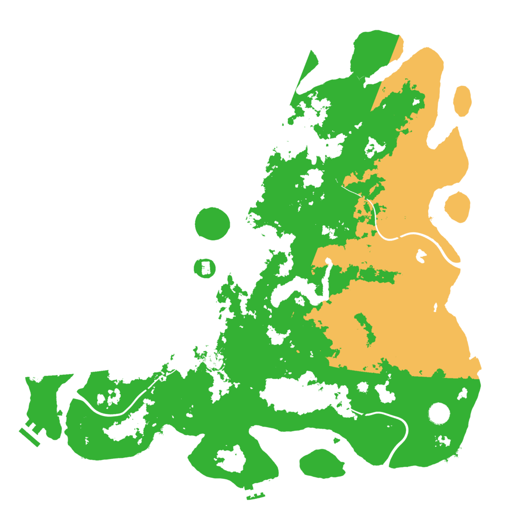 Biome Rust Map: Procedural Map, Size: 4250, Seed: 33856