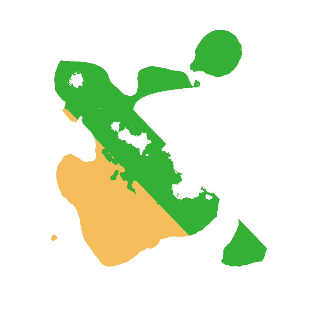 Biome Rust Map: Procedural Map, Size: 2000, Seed: 277608350