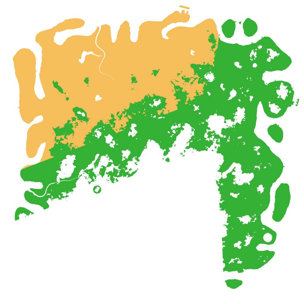 Biome Rust Map: Procedural Map, Size: 6000, Seed: 867385192