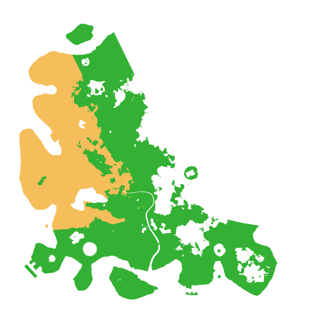 Biome Rust Map: Procedural Map, Size: 4000, Seed: 17902