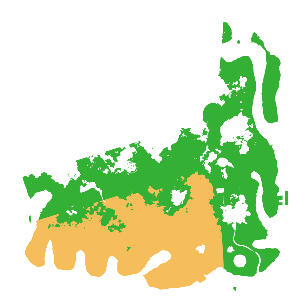 Biome Rust Map: Procedural Map, Size: 4250, Seed: 1887318216