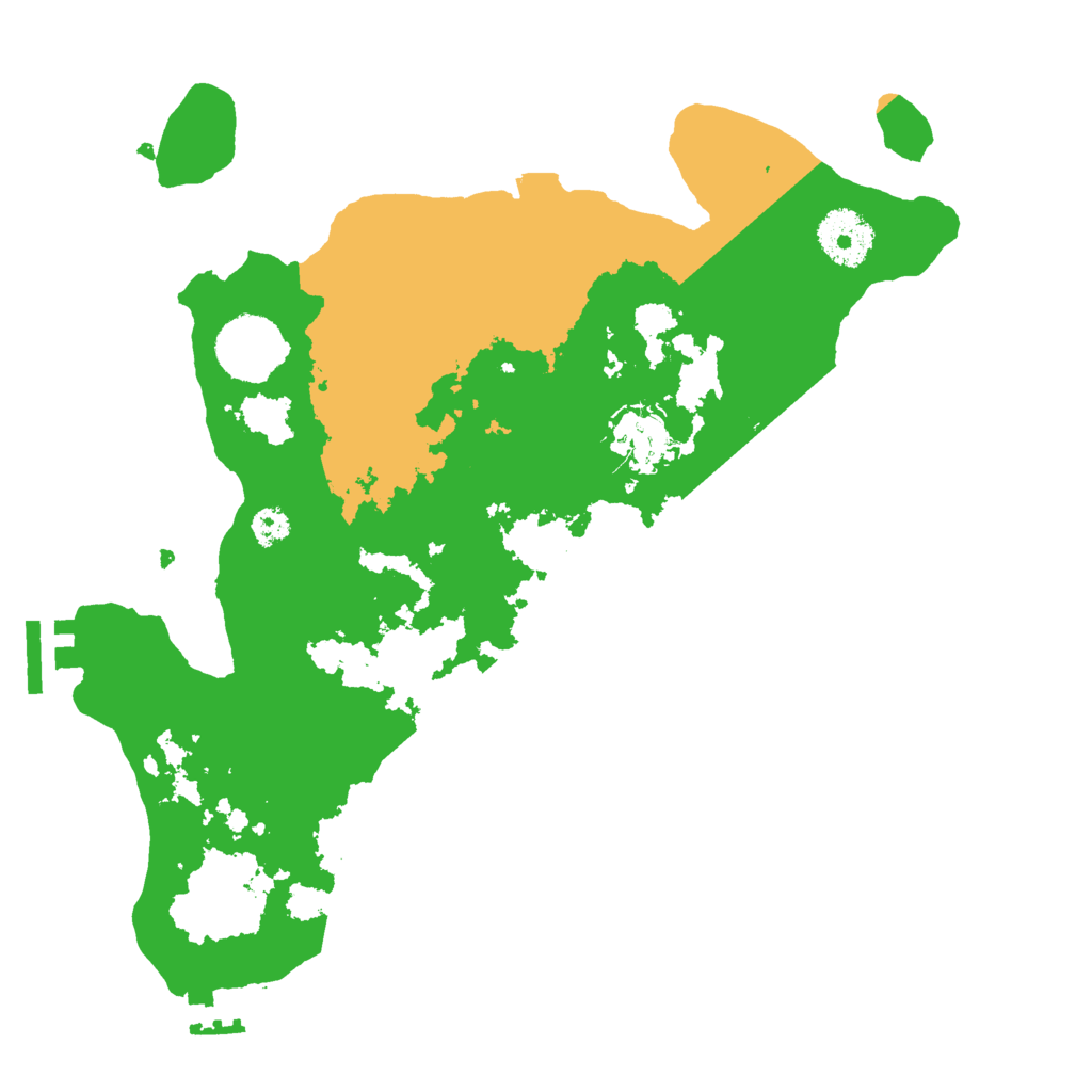Biome Rust Map: Procedural Map, Size: 3000, Seed: 267171504
