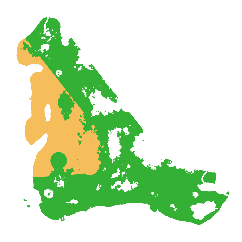Biome Rust Map: Procedural Map, Size: 3850, Seed: 74646262