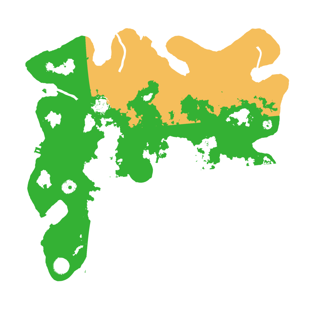 Biome Rust Map: Procedural Map, Size: 3450, Seed: 91908543