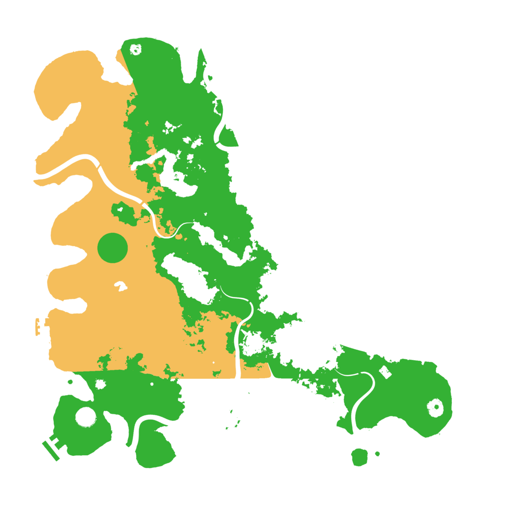 Biome Rust Map: Procedural Map, Size: 4400, Seed: 75136404