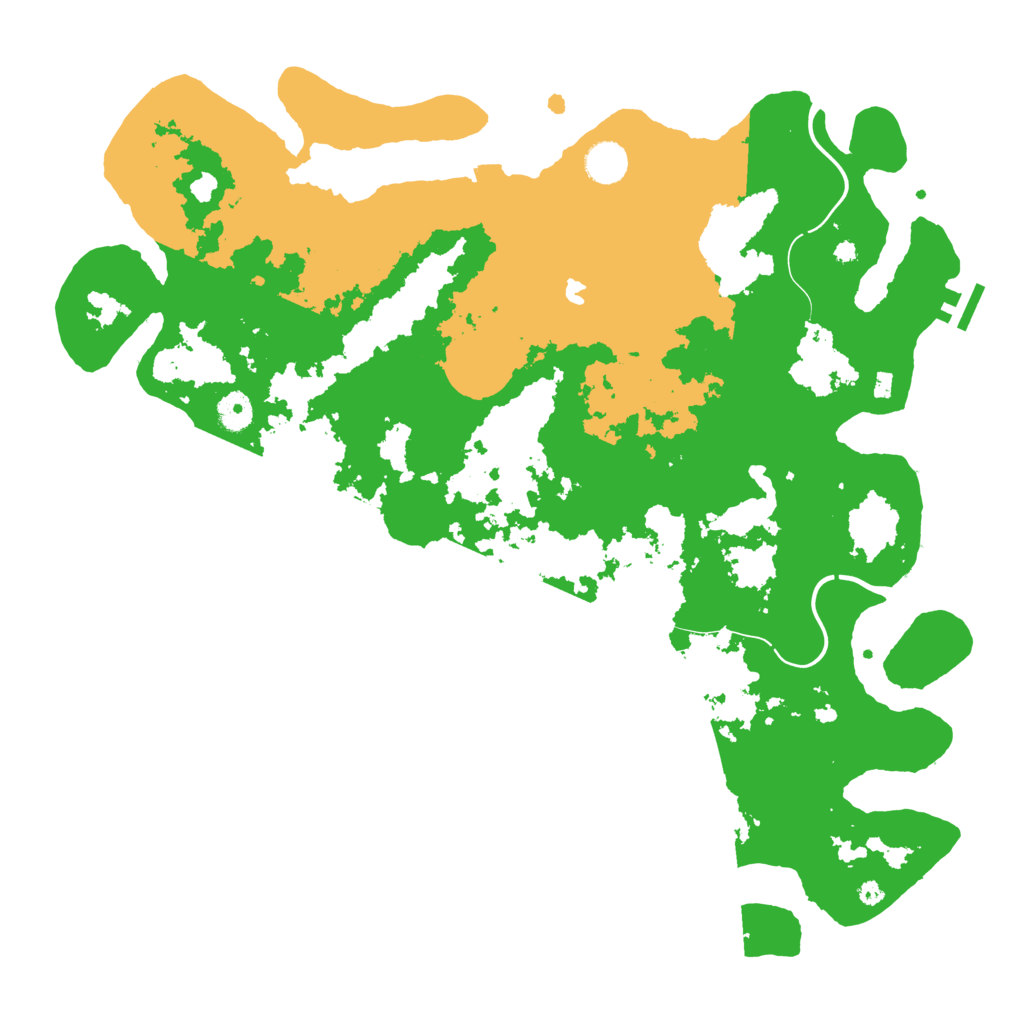 Biome Rust Map: Procedural Map, Size: 4250, Seed: 63269569