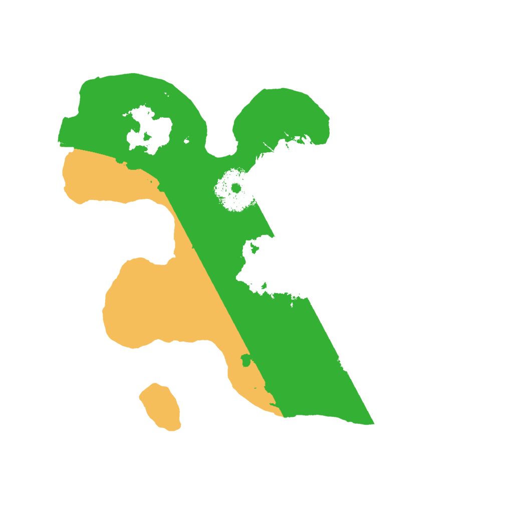 Biome Rust Map: Procedural Map, Size: 2000, Seed: 1990728863