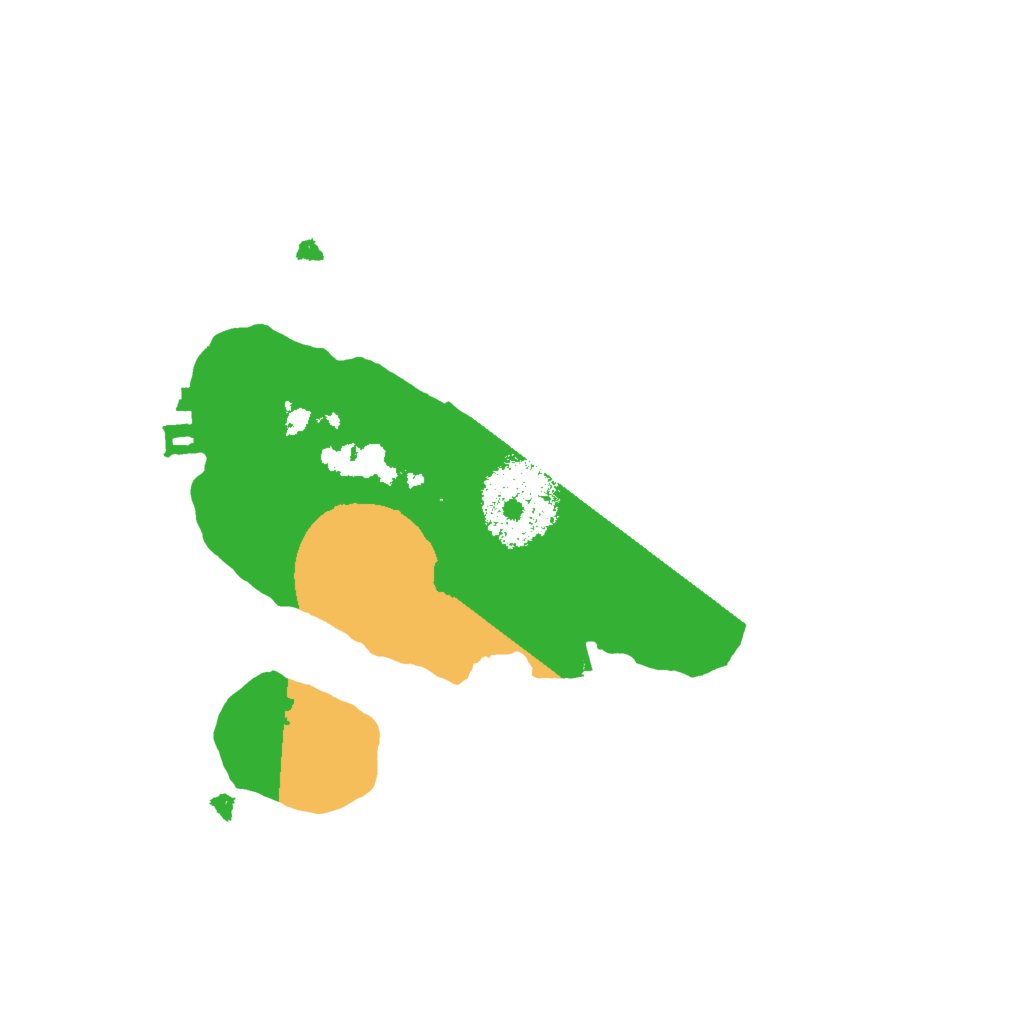 Biome Rust Map: Procedural Map, Size: 2000, Seed: 431781402