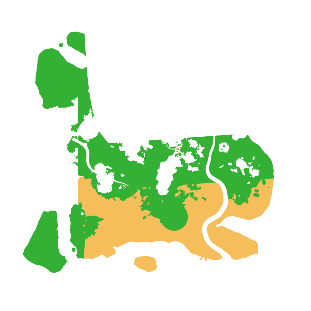 Biome Rust Map: Procedural Map, Size: 3000, Seed: 1823959310