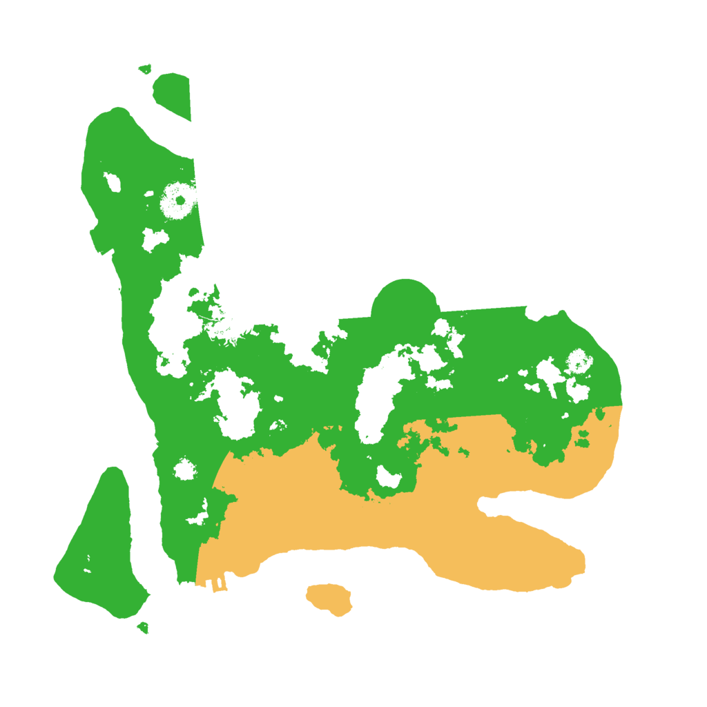 Biome Rust Map: Procedural Map, Size: 3000, Seed: 1823959310