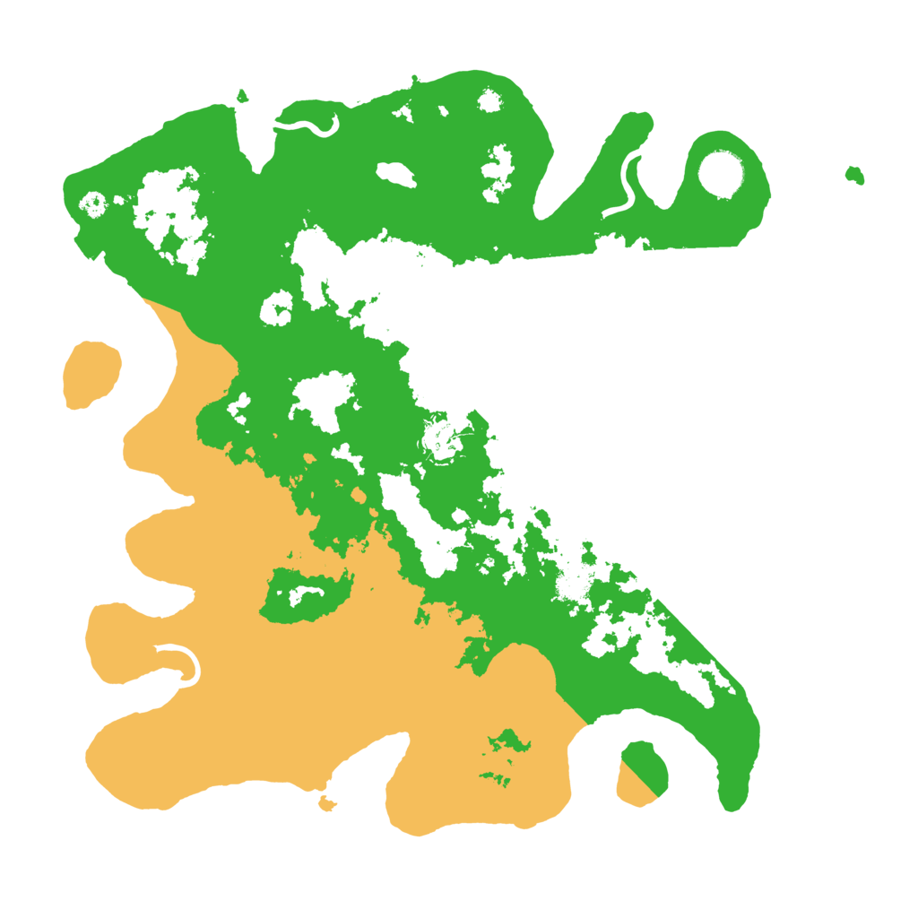 Biome Rust Map: Procedural Map, Size: 3600, Seed: 803767289