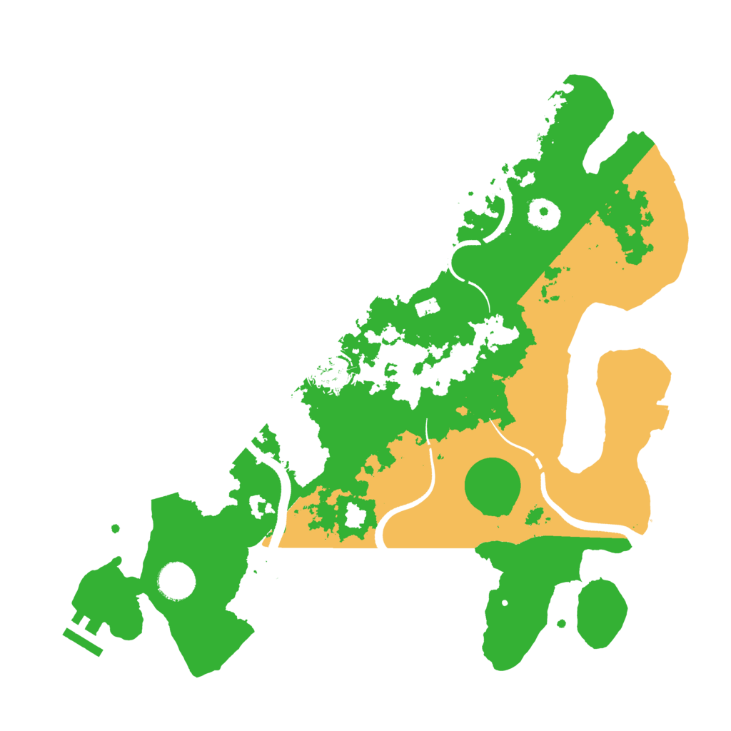 Biome Rust Map: Procedural Map, Size: 3450, Seed: 47827810