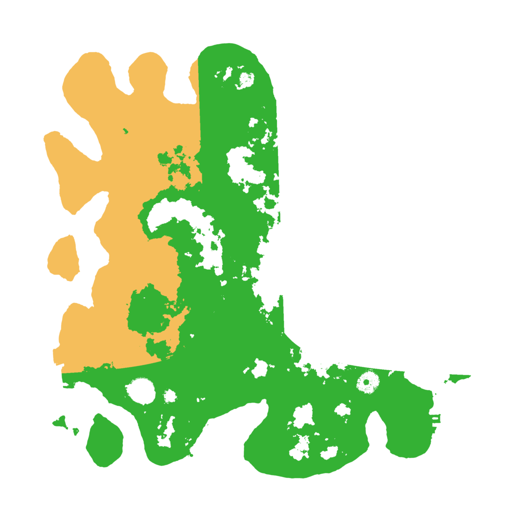 Biome Rust Map: Procedural Map, Size: 3550, Seed: 16683203