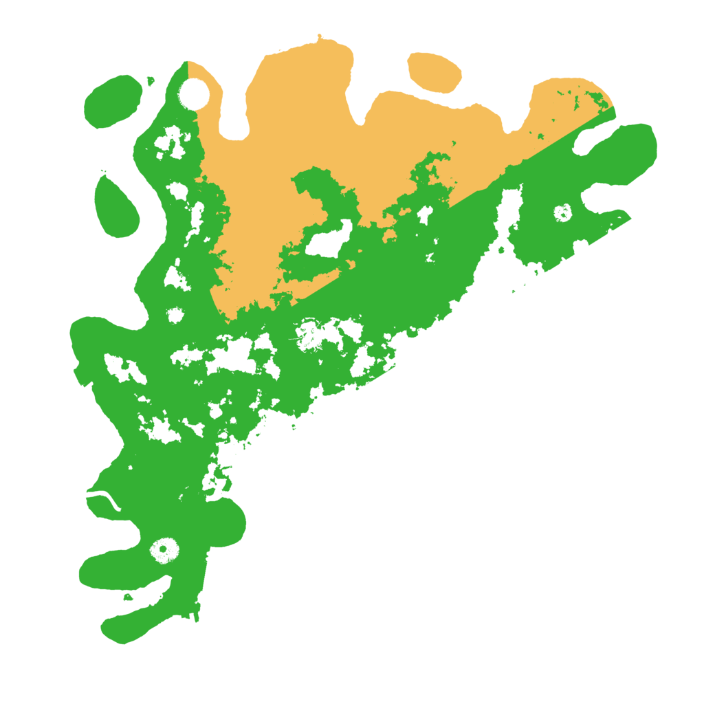 Biome Rust Map: Procedural Map, Size: 4000, Seed: 2033122498