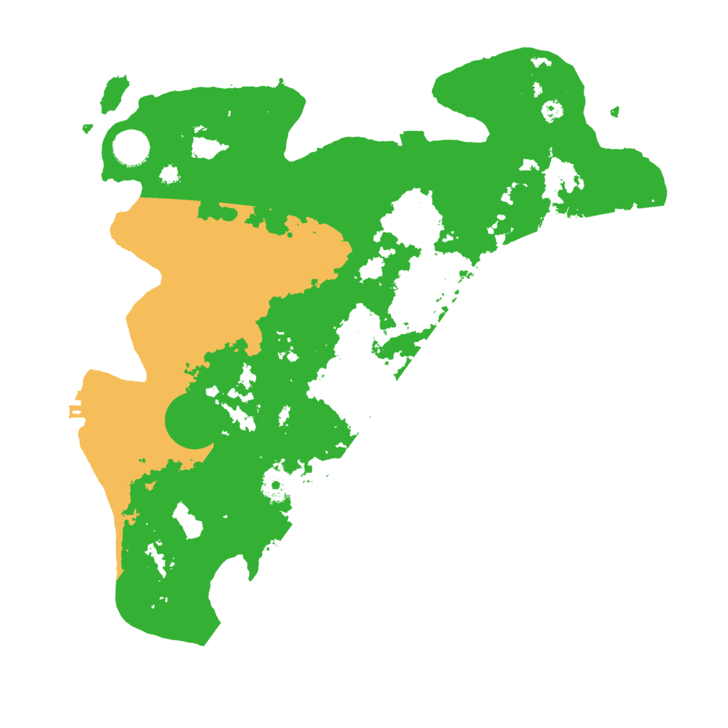 Biome Rust Map: Procedural Map, Size: 3500, Seed: 187964693