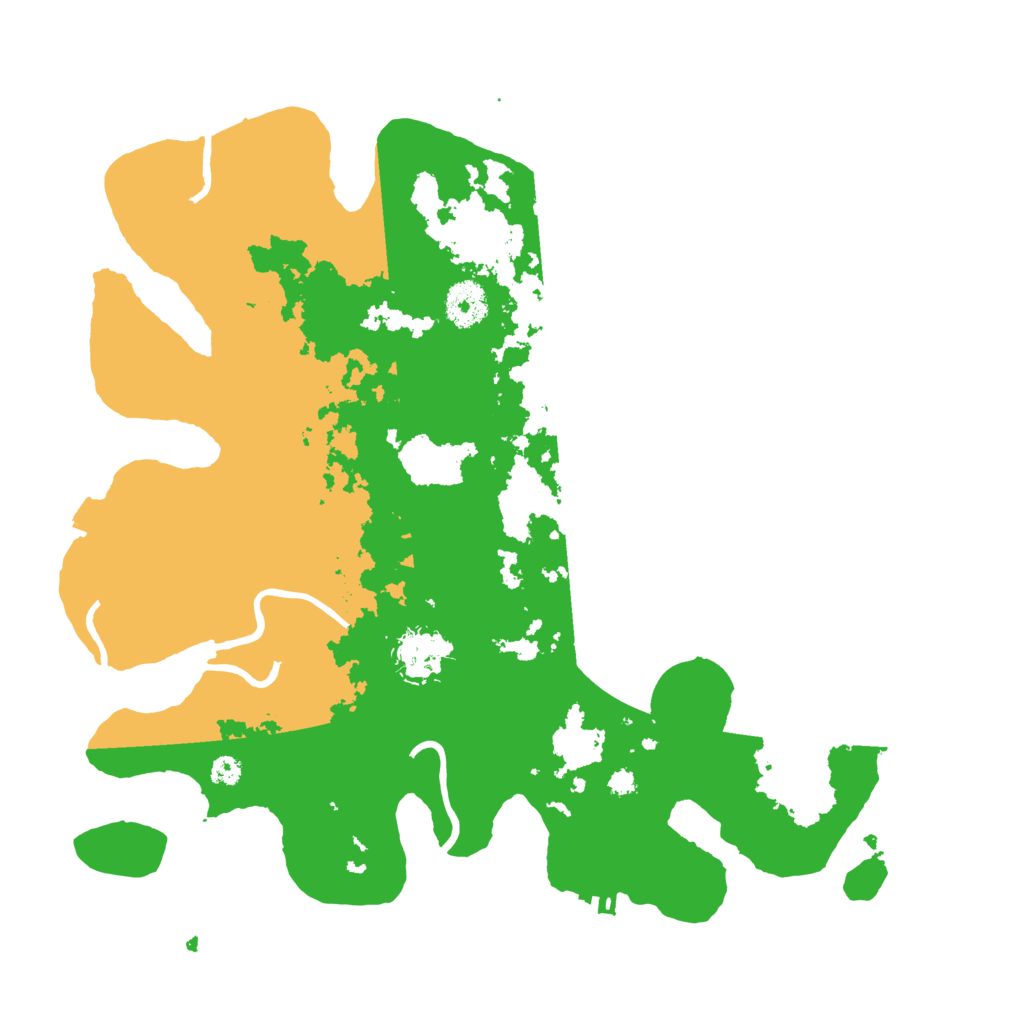 Biome Rust Map: Procedural Map, Size: 3500, Seed: 1979081140