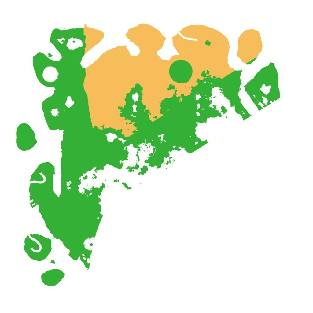 Biome Rust Map: Procedural Map, Size: 3550, Seed: 8103086
