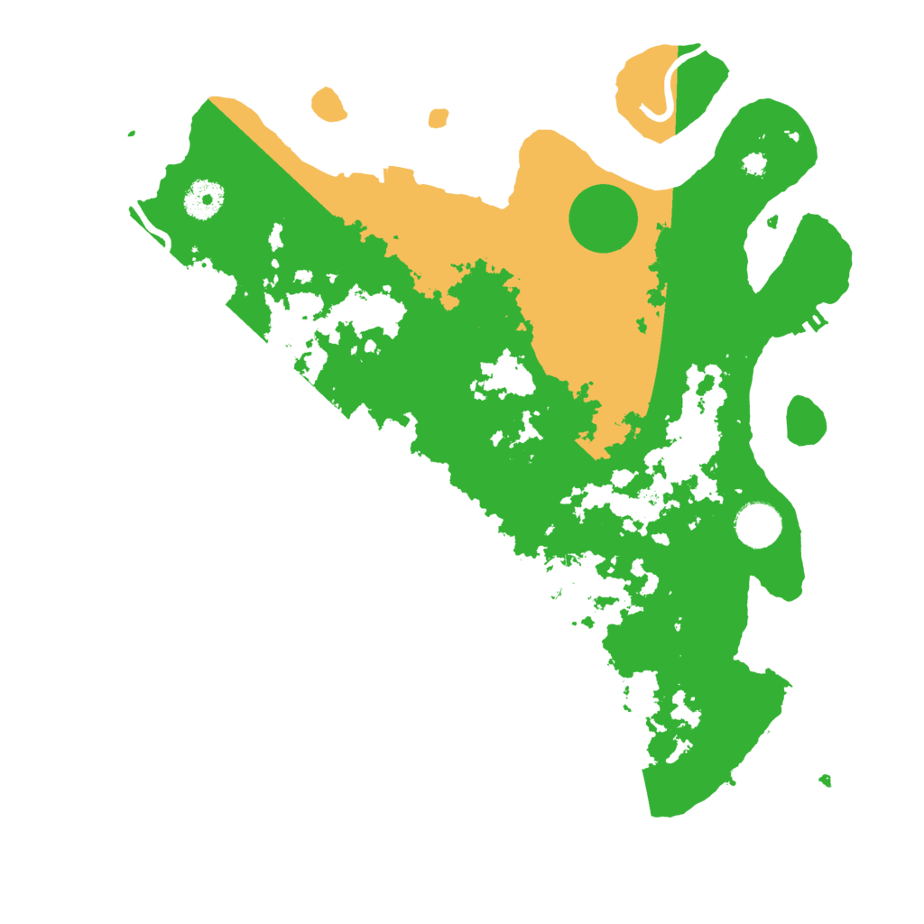 Biome Rust Map: Procedural Map, Size: 3550, Seed: 6751364