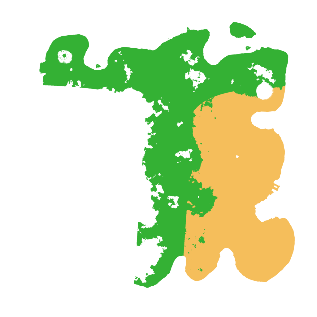 Biome Rust Map: Procedural Map, Size: 3400, Seed: 97216425