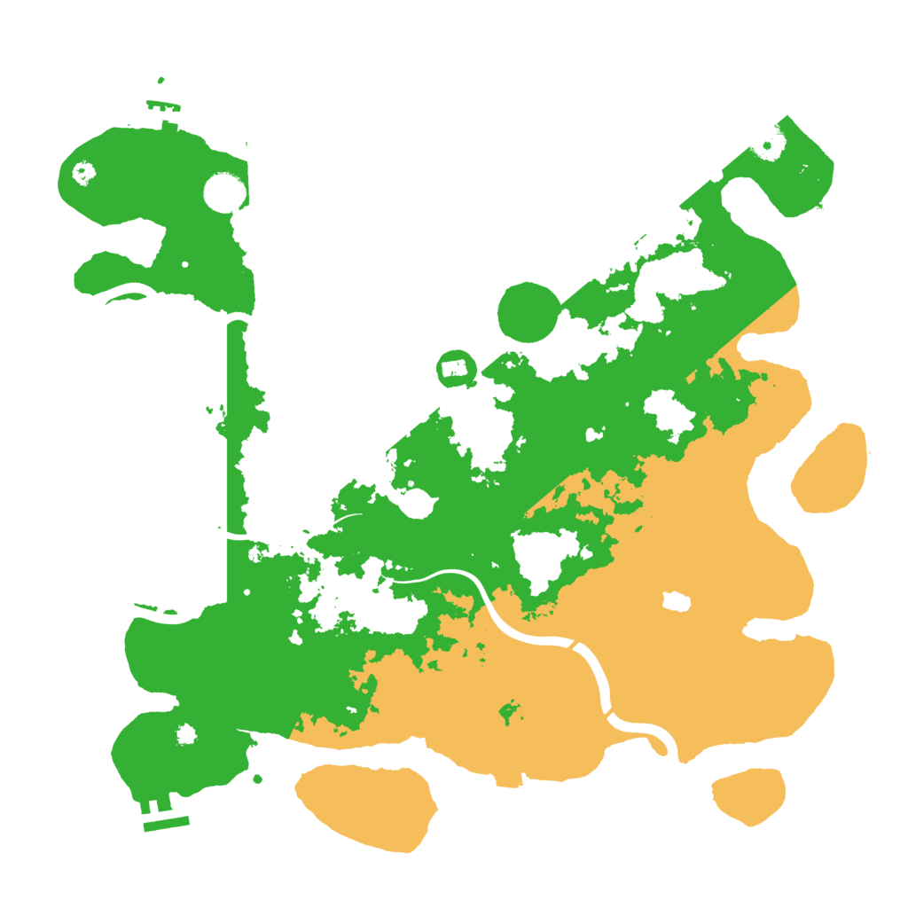 Biome Rust Map: Procedural Map, Size: 4000, Seed: 5972