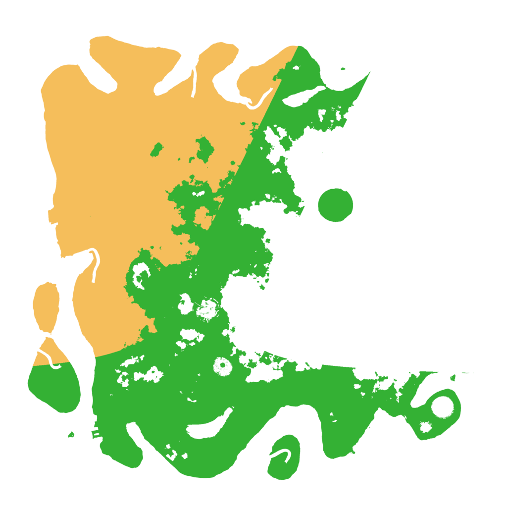 Biome Rust Map: Procedural Map, Size: 4100, Seed: 51173514