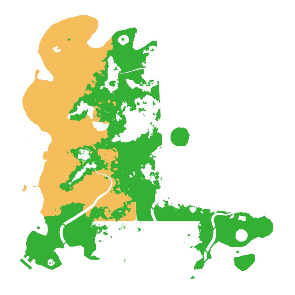 Biome Rust Map: Procedural Map, Size: 4250, Seed: 22417724