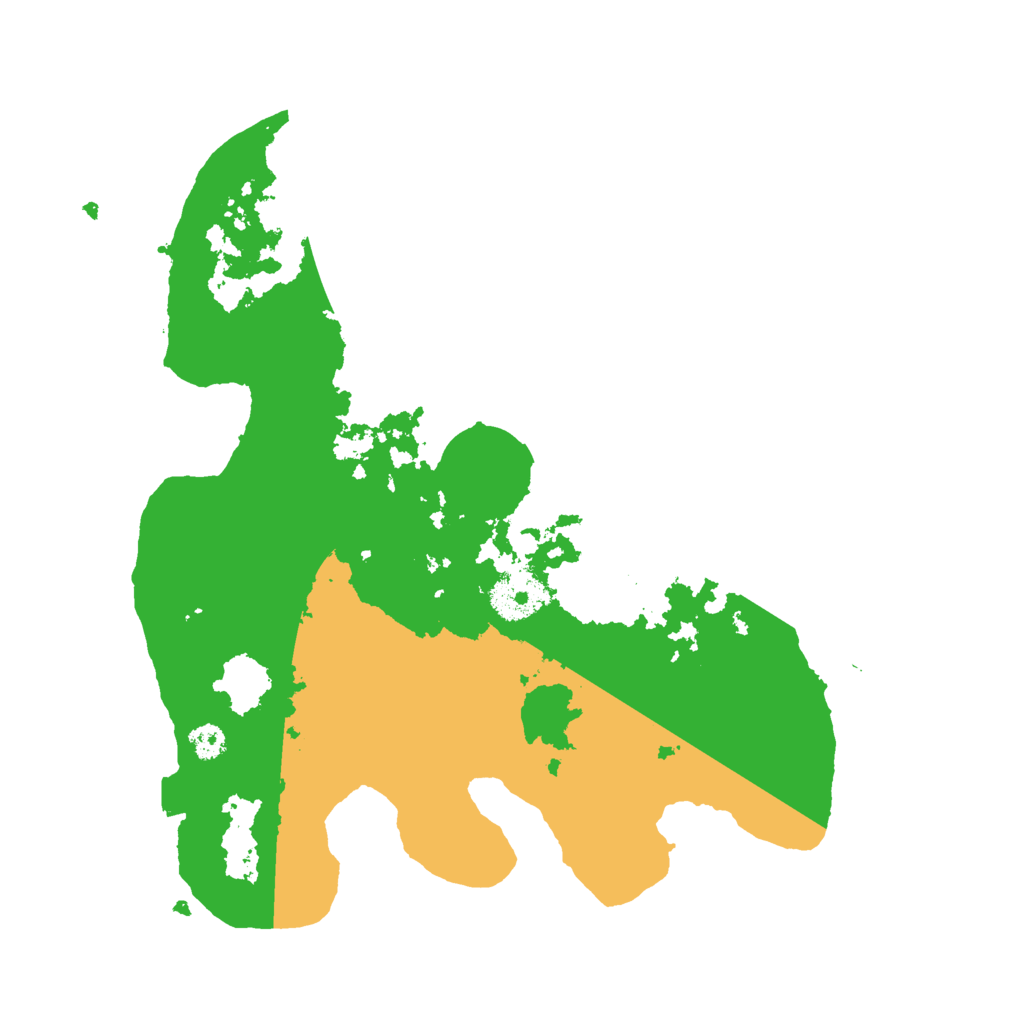 Biome Rust Map: Procedural Map, Size: 3000, Seed: 8528