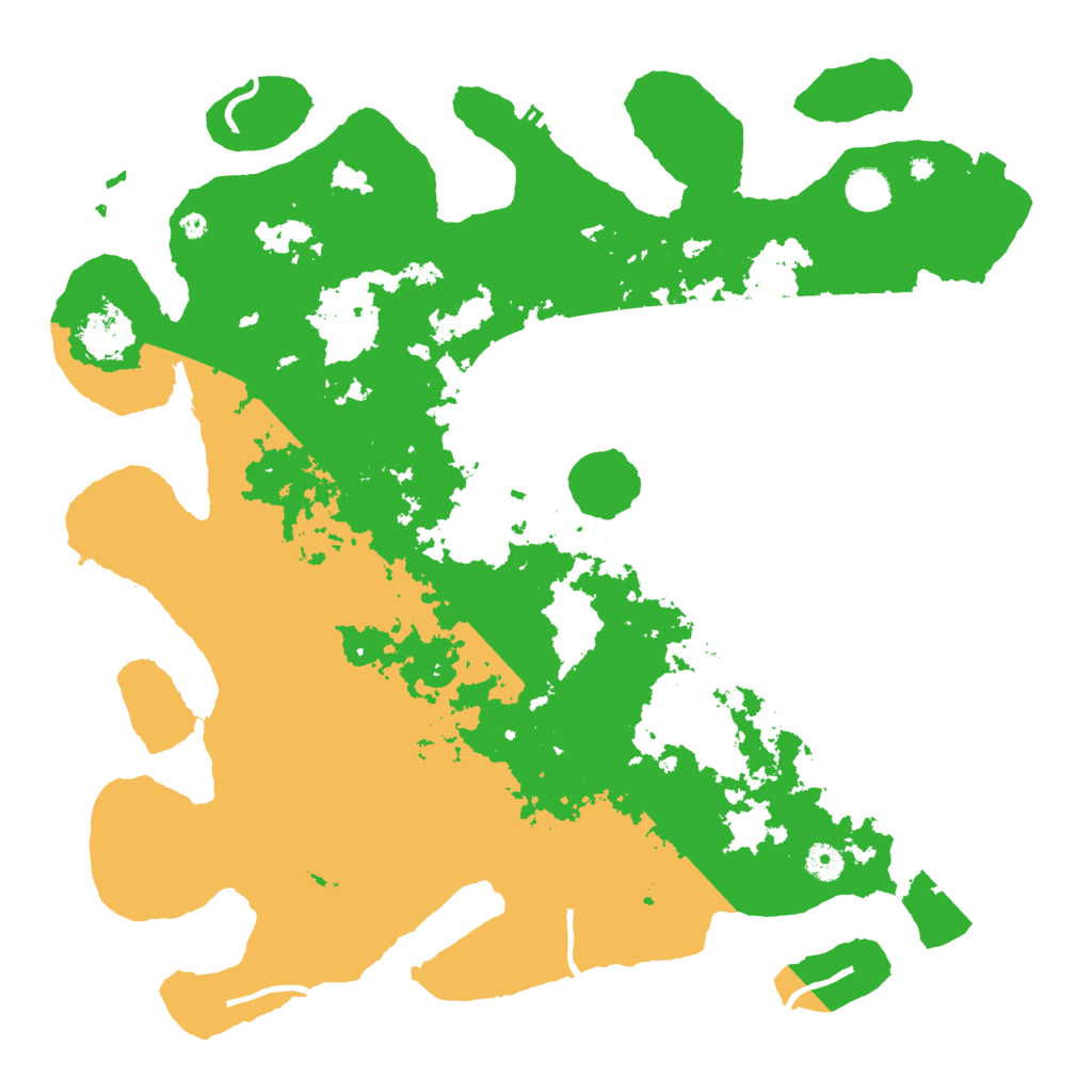 Biome Rust Map: Procedural Map, Size: 4400, Seed: 93967775