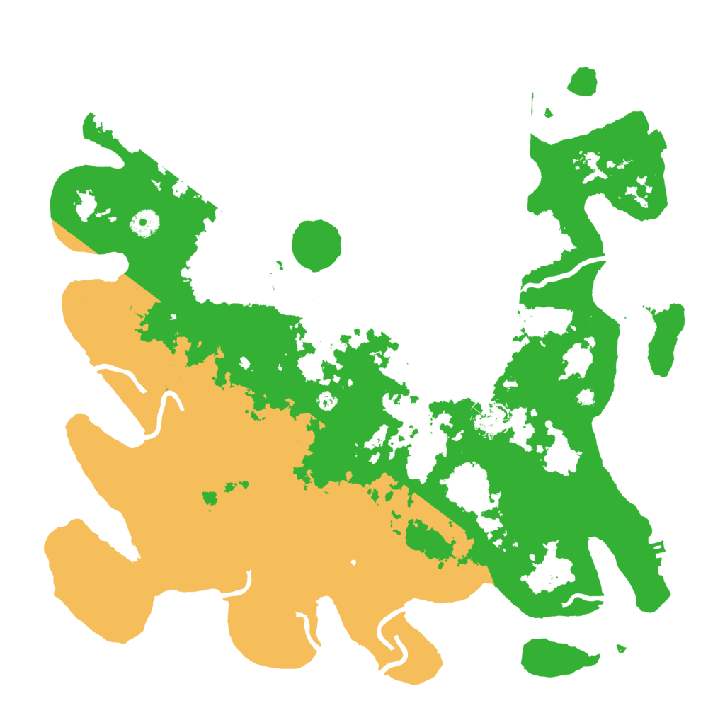 Biome Rust Map: Procedural Map, Size: 3950, Seed: 35571182