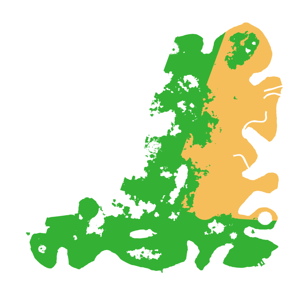 Biome Rust Map: Procedural Map, Size: 3950, Seed: 48850867