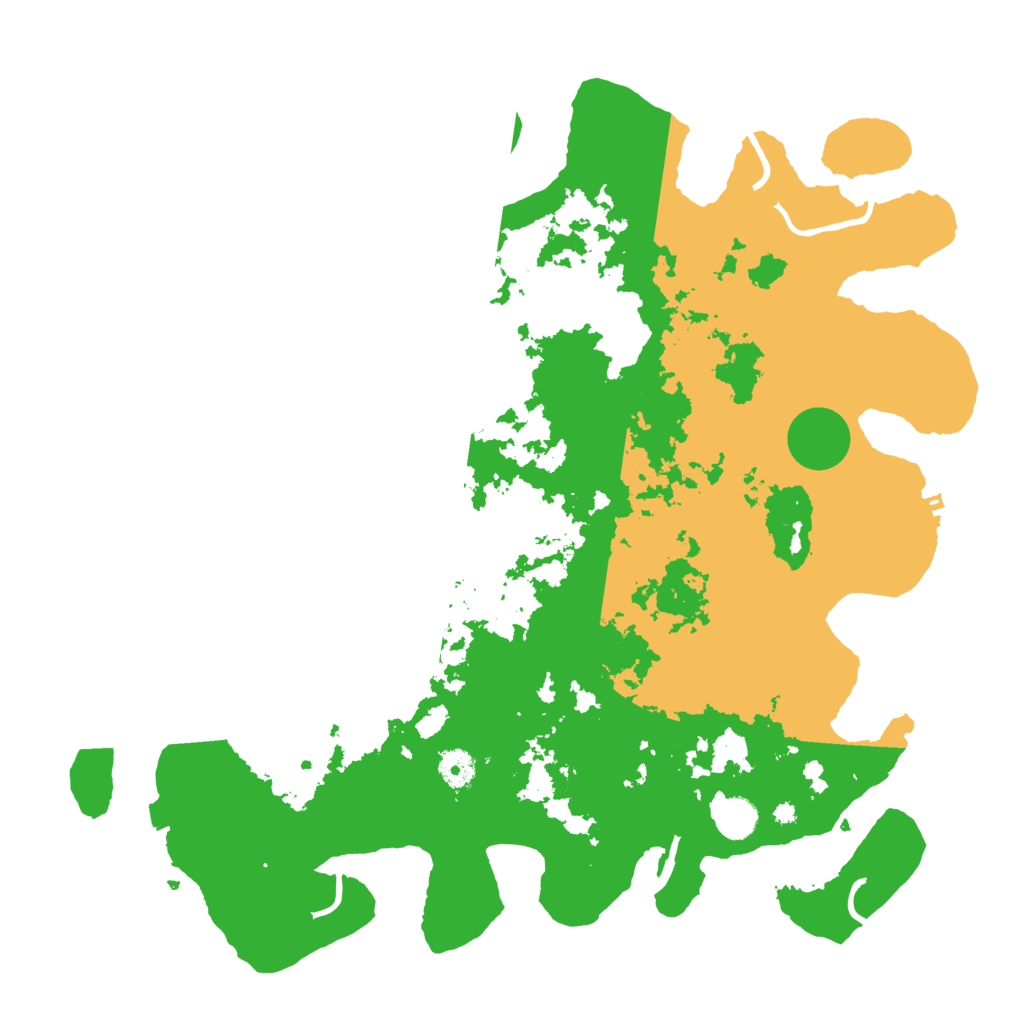 Biome Rust Map: Procedural Map, Size: 4300, Seed: 32595455