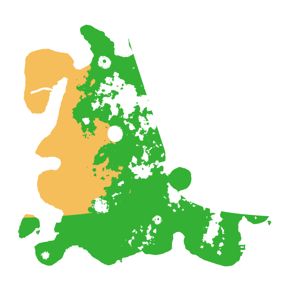 Biome Rust Map: Procedural Map, Size: 3500, Seed: 505184753