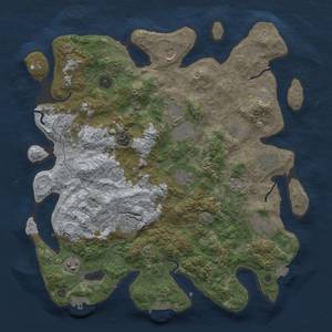 Thumbnail Rust Map: Procedural Map, Size: 4000, Seed: 1988953922, 19 Monuments