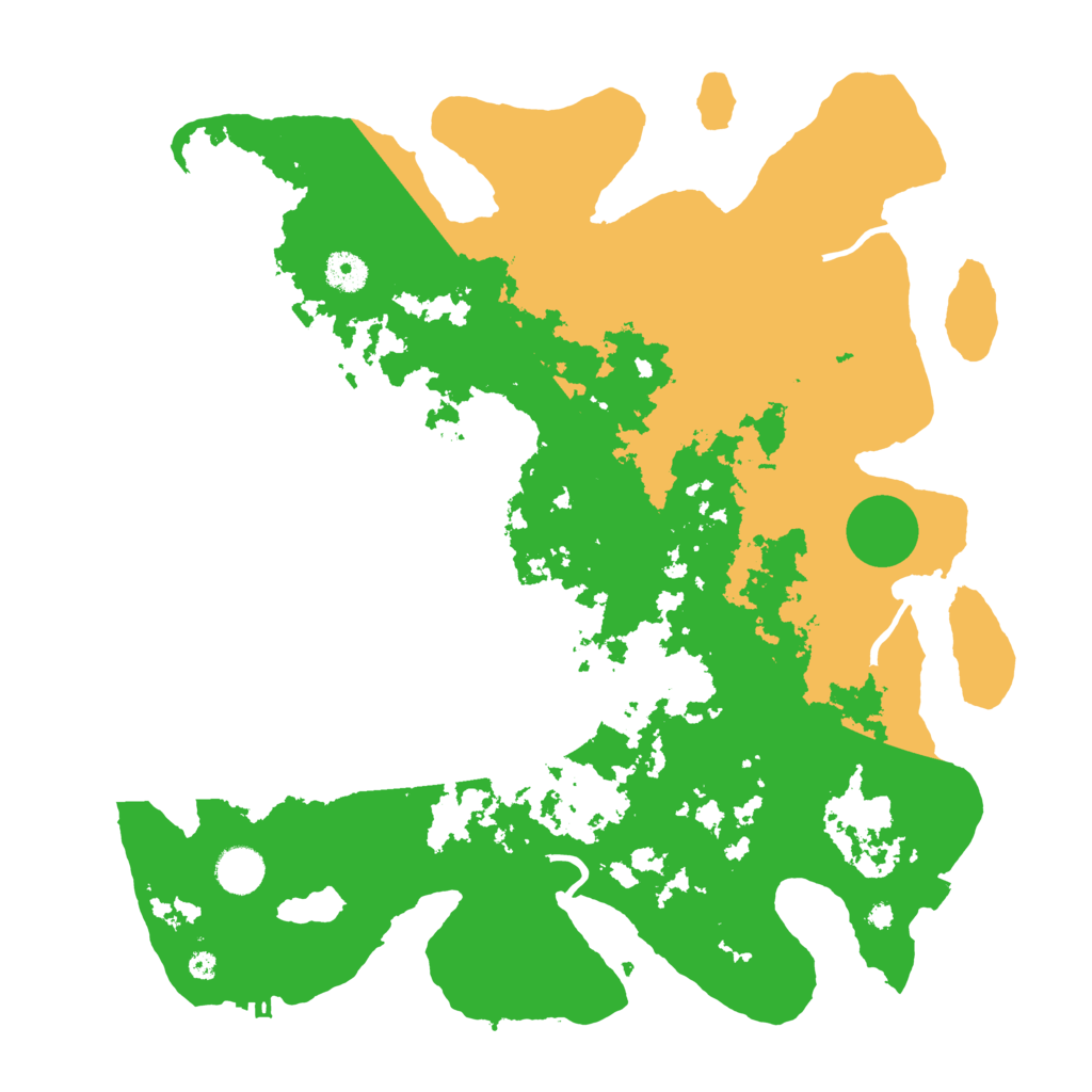 Biome Rust Map: Procedural Map, Size: 4000, Seed: 1988953922